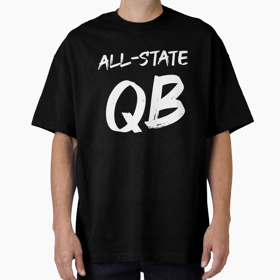 All State Football Quarterback T-Shirt - Minimalist Print Men Women - T-Shirt, Sweatshirt, Hoodie