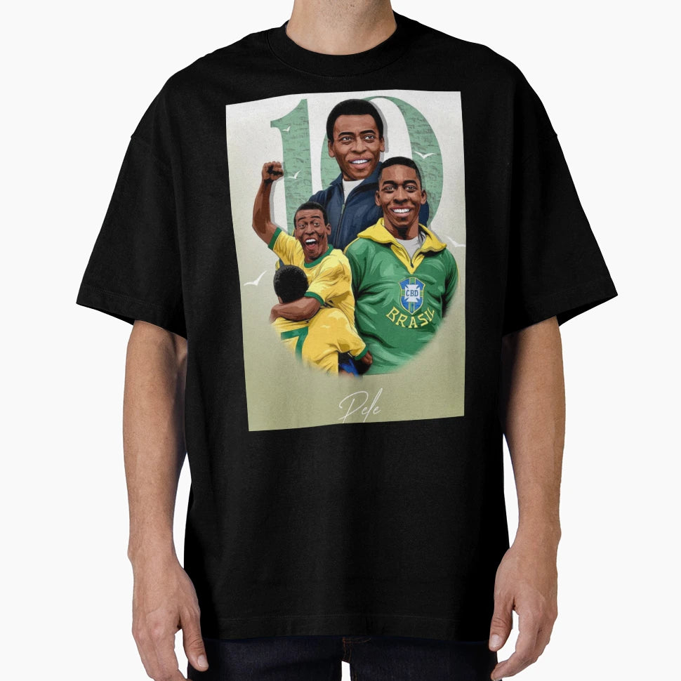 Hale Pele World Cup Football Legend T-Shirt - Novelty Apparel for Adults - T-Shirt, Sweatshirt, Hoodie