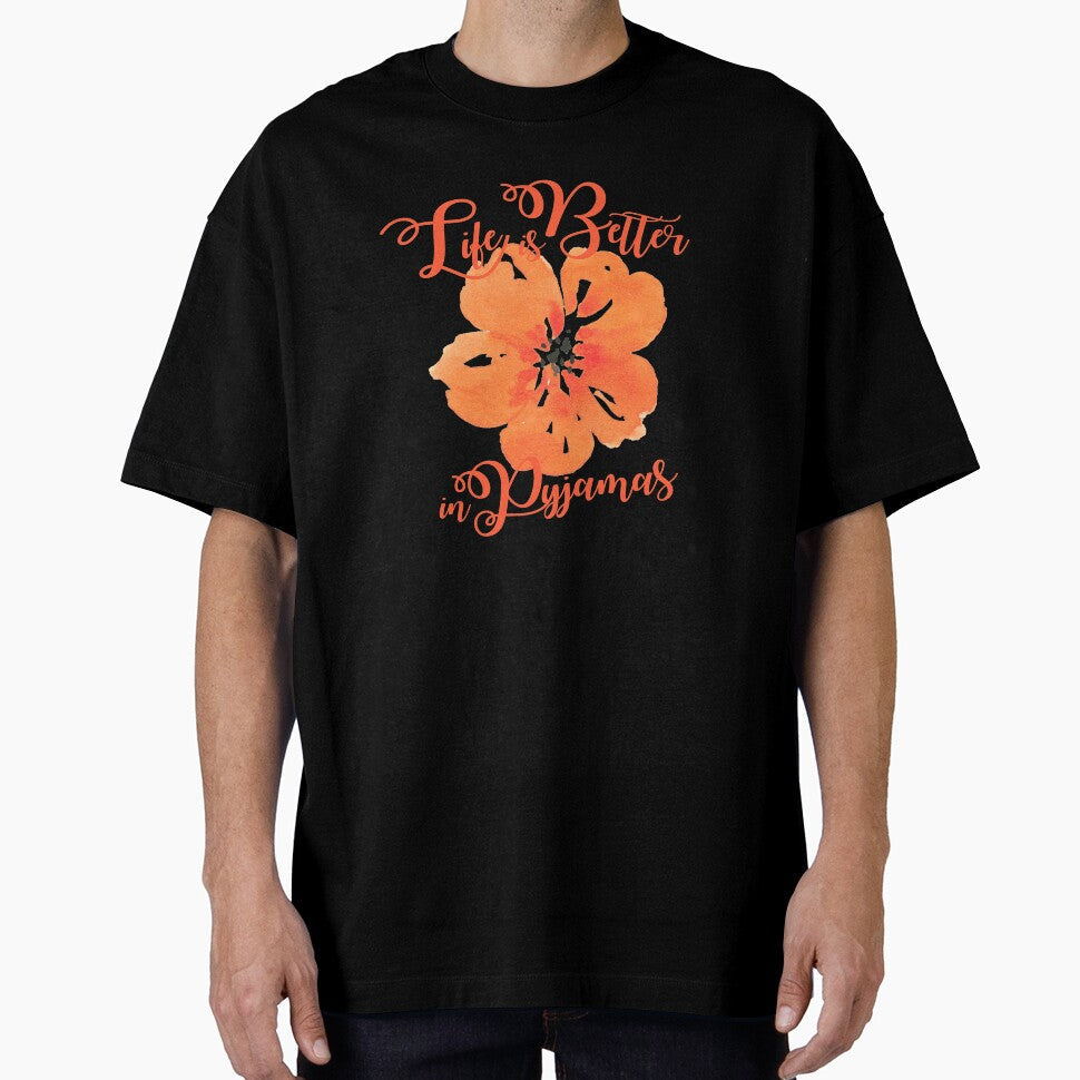 Life is better in pyjamas by ApricotBlossom - Adult & Kids T-Shirts, Sweatshirts & Hoodies apparel design preview 1