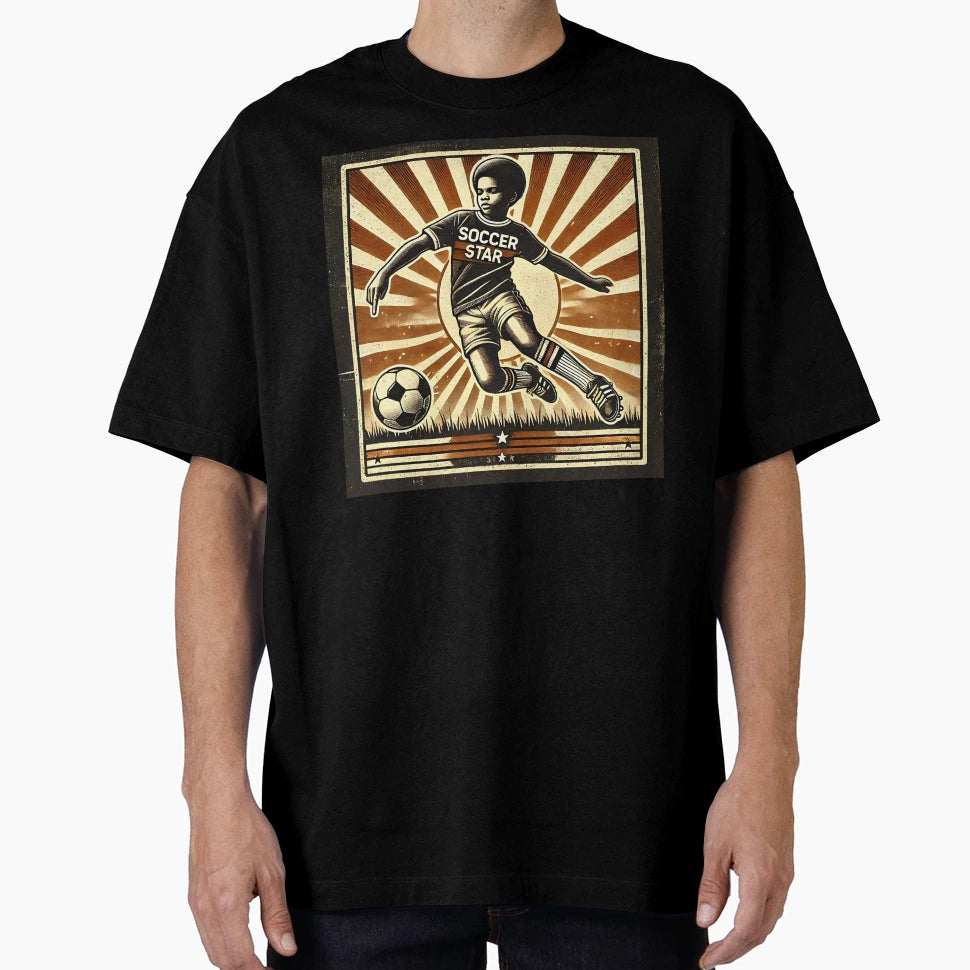 Playing Soccer T-Shirt - Streetwear Style Men Women - T-Shirt, Sweatshirt, Hoodie