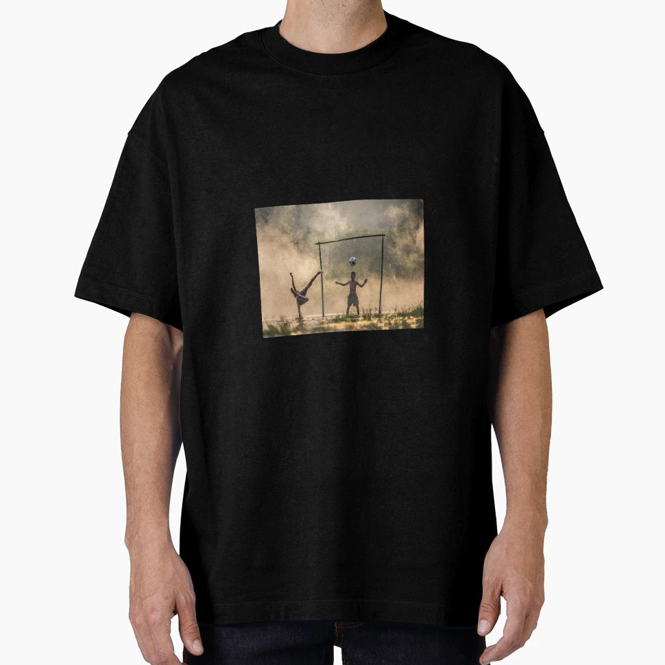 Mask Football T-Shirt - Aesthetic Graphic for Adults - T-Shirt, Sweatshirt, Hoodie
