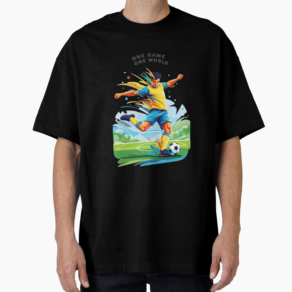 One Game One World T-Shirt - Aesthetic Graphic Men Women - T-Shirt, Sweatshirt, Hoodie