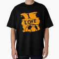 I Love Football T-Shirt - Novelty Apparel Unisex - T-Shirt, Sweatshirt, Hoodie
