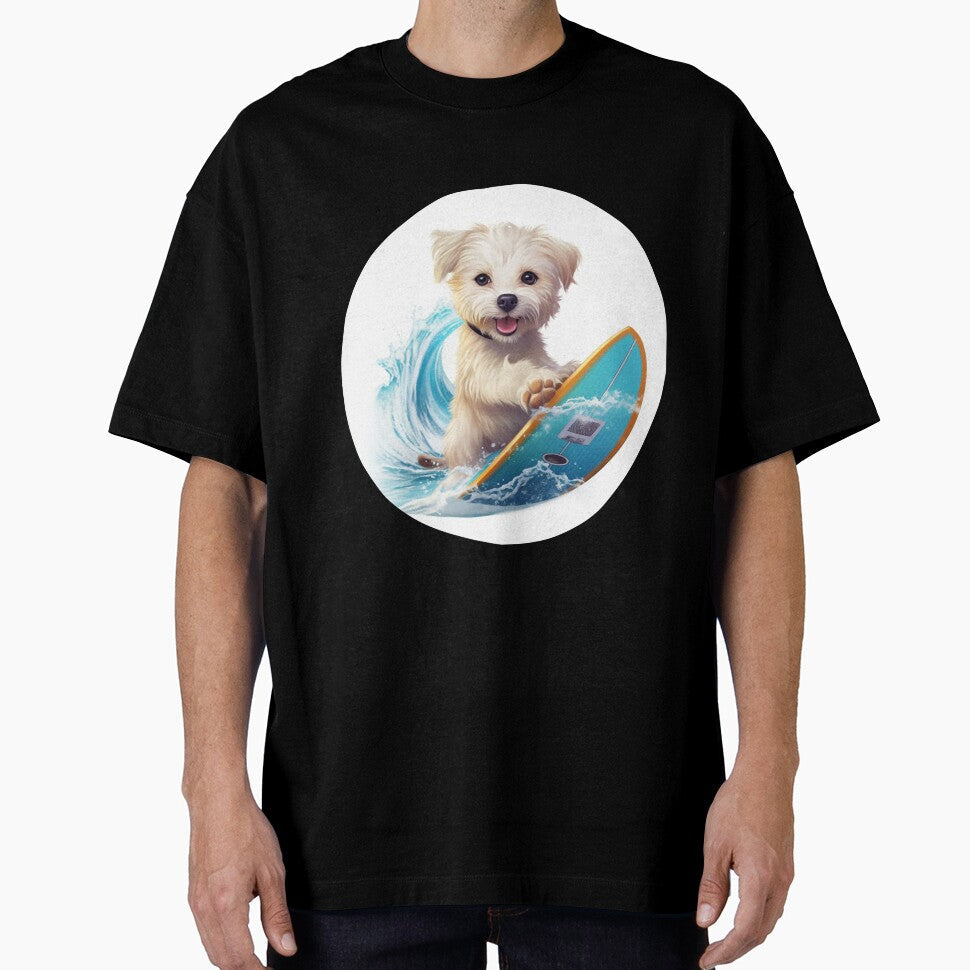 Surfing Animals by HarriPaloma - Adult & Kids T-Shirts, Sweatshirts & Hoodies apparel design preview 1