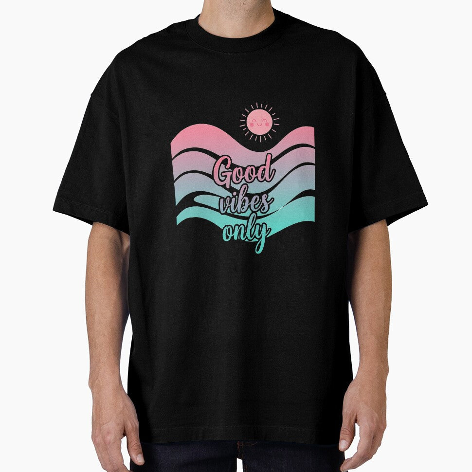 Good Vibes Only by UrbanPrts - Adult & Kids T-Shirts, Sweatshirts & Hoodies apparel design preview 1