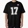 Netherlands Soccer Number 17 Vintage Sports Fan by - Adult & Kids T-Shirts, Sweatshirts & Hoodies apparel design preview 1
