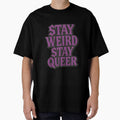 Stay Weird Queer Gothic Typography by Haus Of Sin - Adult & Kids T-Shirts, Sweatshirts & Hoodies apparel design preview 1