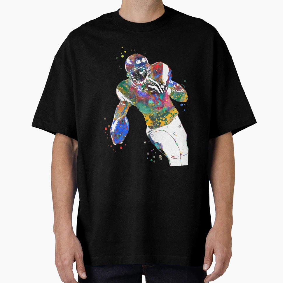 American Football Player T-Shirt - Graphic Print for Adults - T-Shirt, Sweatshirt, Hoodie