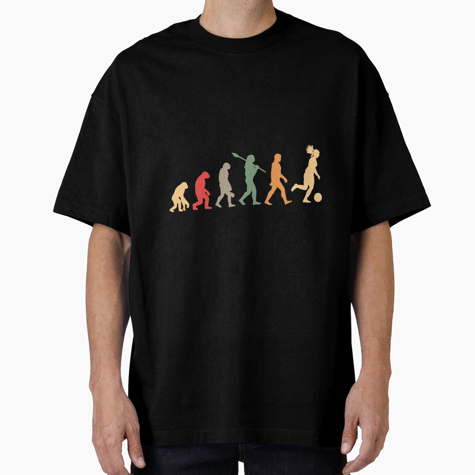Soccer Evolution T-Shirt - Graphic Print Men Women - T-Shirt, Sweatshirt, Hoodie