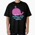 Having a whale of time on holiday by PinkArtDesigns - Adult & Kids T-Shirts, Sweatshirts & Hoodies apparel design preview 1