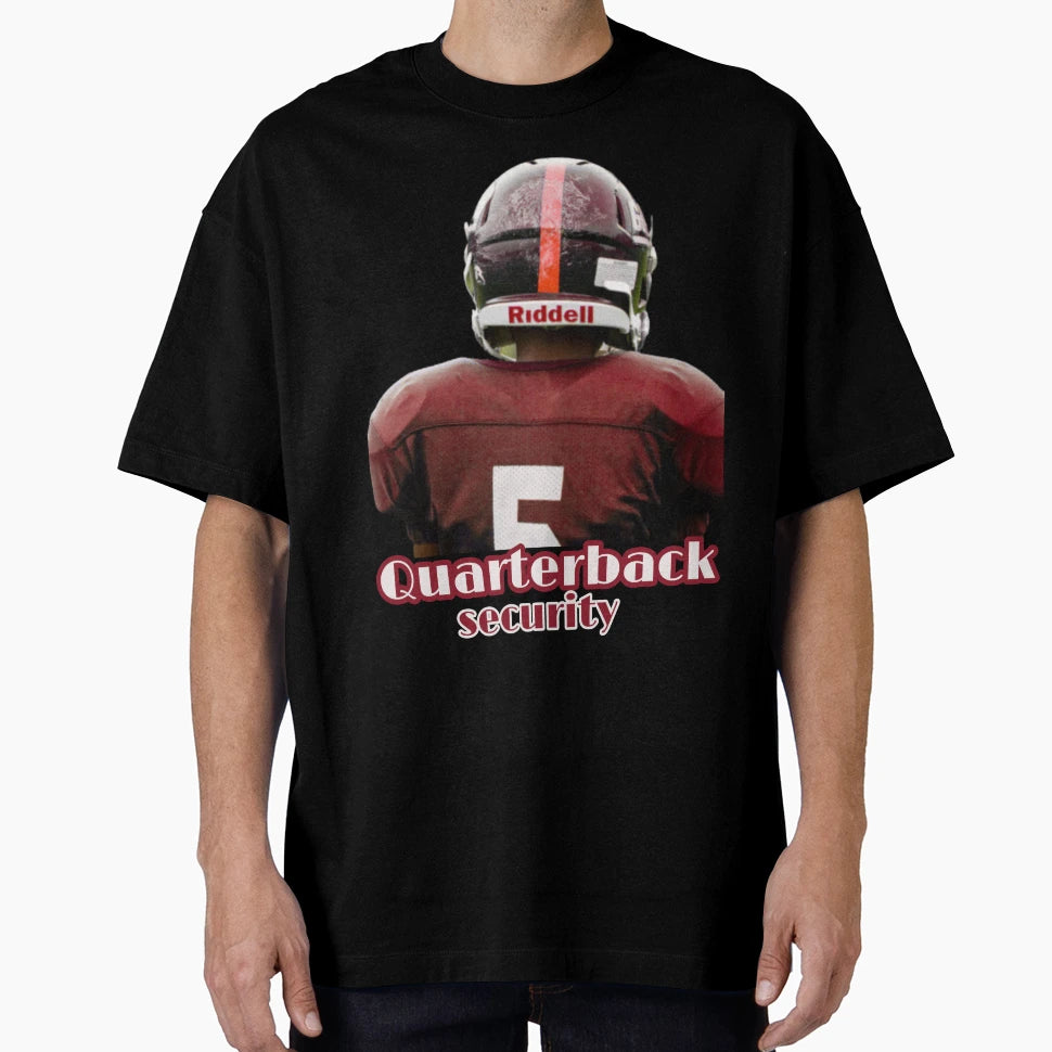 Quarterback Security Football T-Shirt - Streetwear Style for Adults - T-Shirt, Sweatshirt, Hoodie