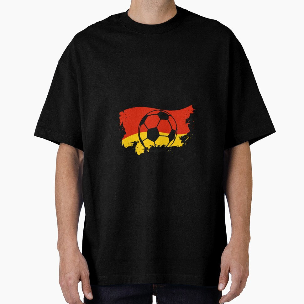 German Football Team Supporter by theredsharp - Adult & Kids T-Shirts, Sweatshirts & Hoodies apparel design preview 1