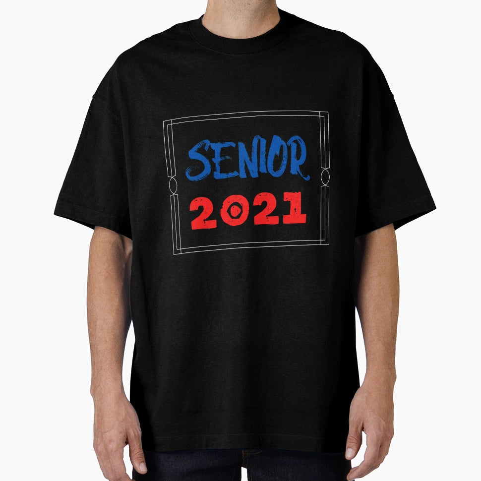 Senior 2021 Funny Masks T-Shirt - Custom Art Print Men Women - T-Shirt, Sweatshirt, Hoodie