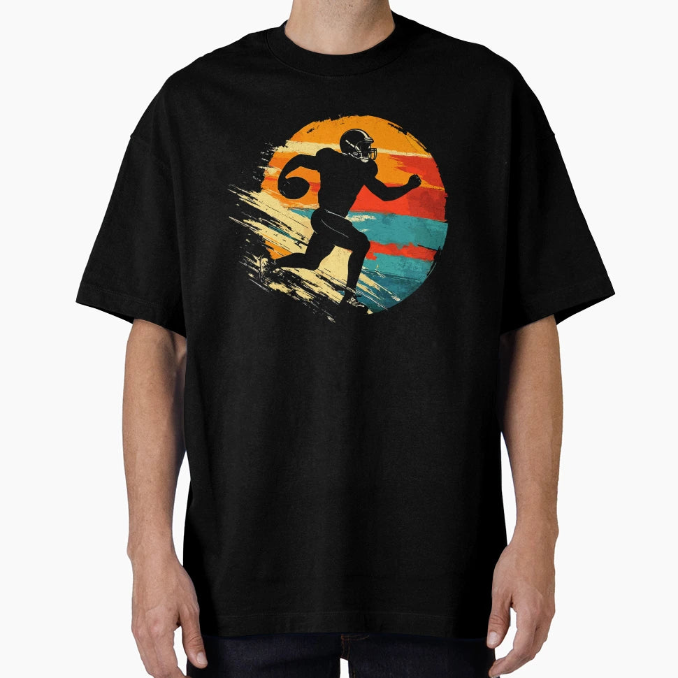 American Football Player T-Shirt - Unique Graphic for Adults - T-Shirt, Sweatshirt, Hoodie