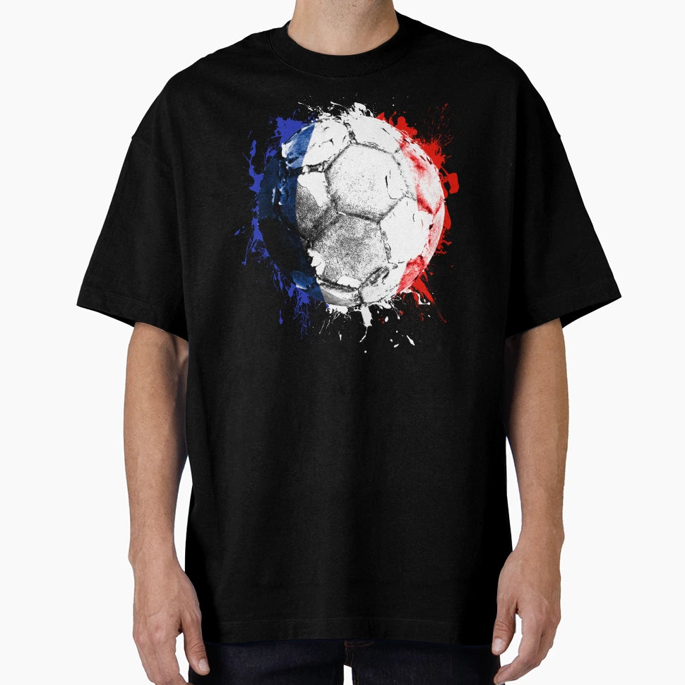 Football France T-Shirt - Graphic Print Men Women - T-Shirt, Sweatshirt, Hoodie