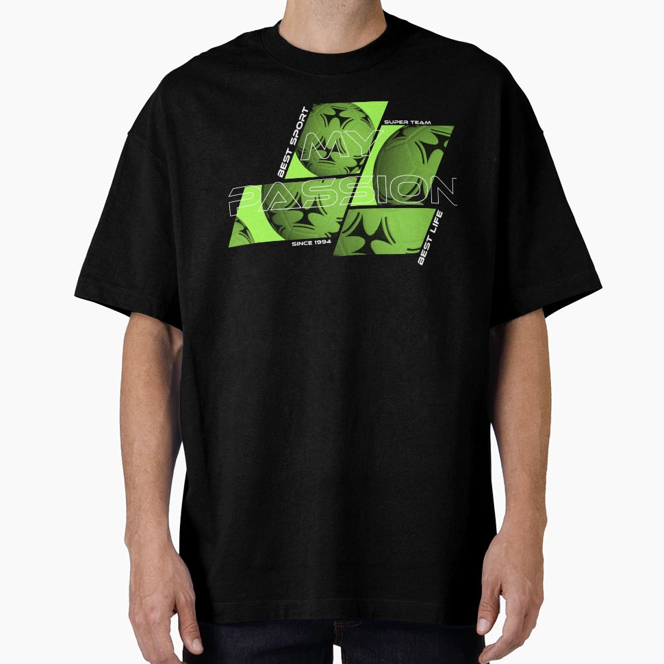 My Passion Football T-Shirt - Graphic Print Unisex - T-Shirt, Sweatshirt, Hoodie