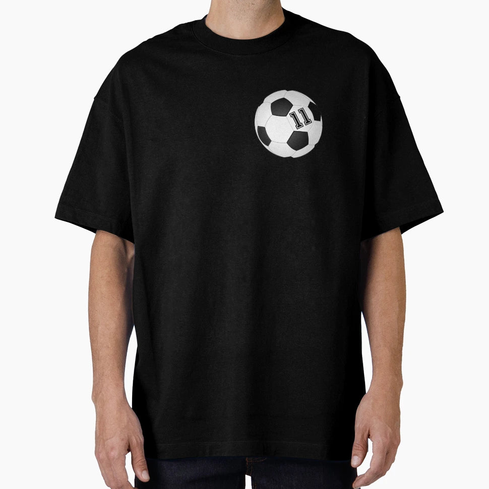 Football Player Jersey No 11 Soccer T-Shirt - Custom Art Print for Adults - T-Shirt, Sweatshirt, Hoodie