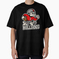 Bulldogs Football Logo T-Shirt - Casual Everyday Wear Men Women - T-Shirt, Sweatshirt, Hoodie