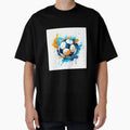 Cartoon Artistic Soccer Ball Painting T-Shirt - Unique Graphic Men Women - T-Shirt, Sweatshirt, Hoodie