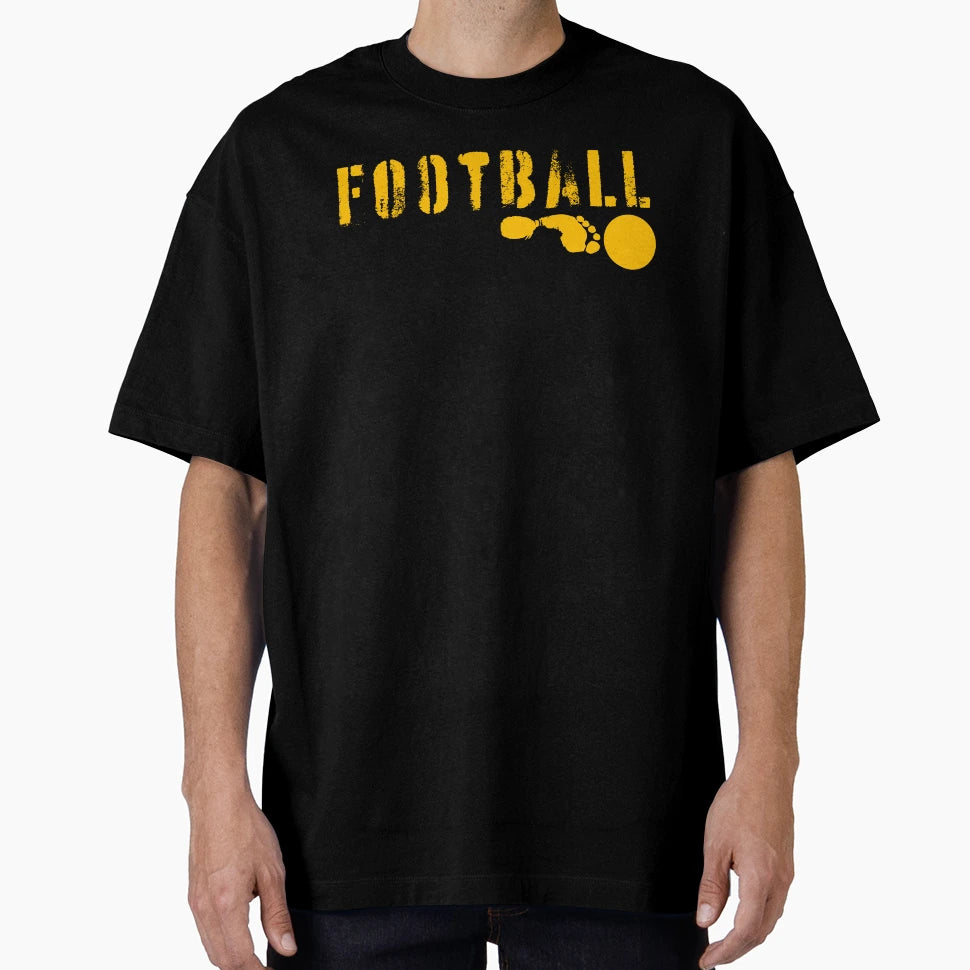 Football Foot And Ball T-Shirt - Unique Graphic Unisex - T-Shirt, Sweatshirt, Hoodie