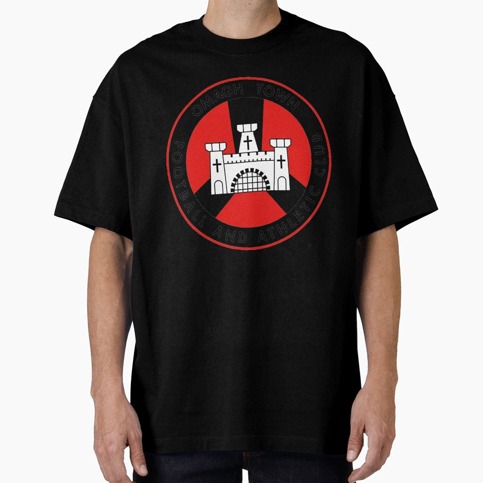 Omagh Town Fc T-Shirt - Aesthetic Graphic for Adults - T-Shirt, Sweatshirt, Hoodie