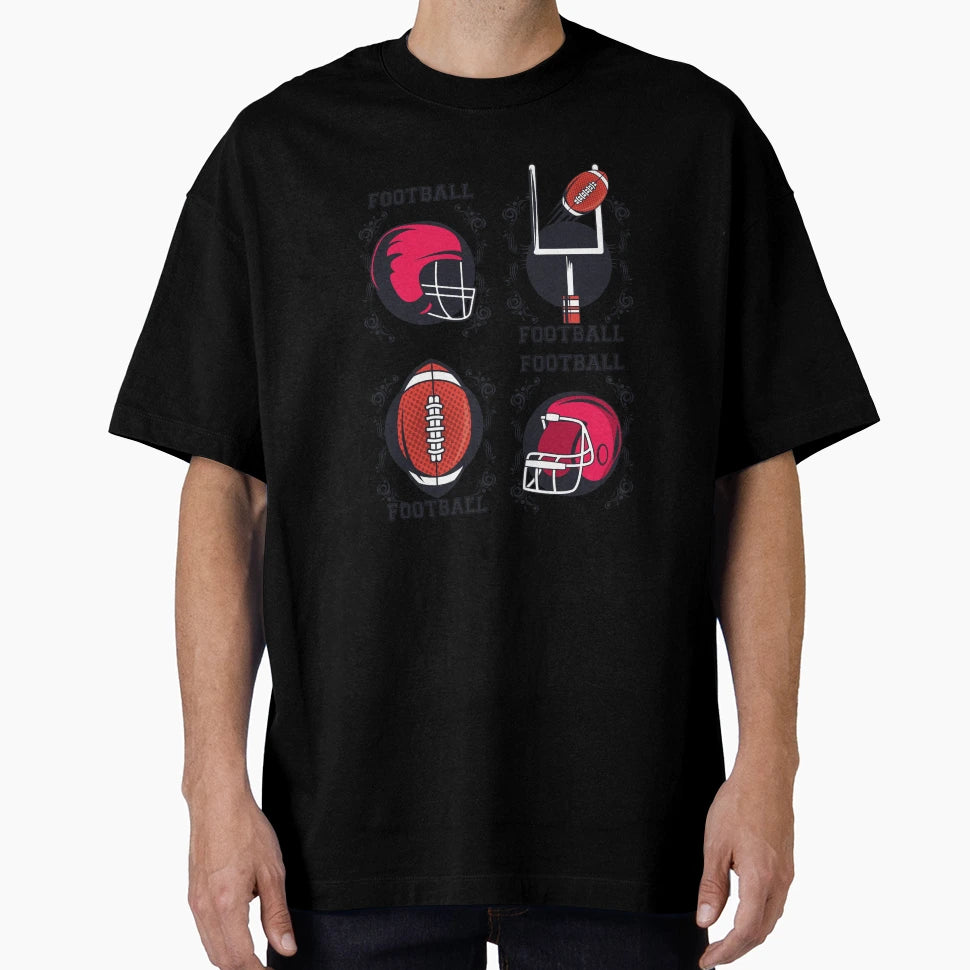 Football T-Shirt - Novelty Apparel Men Women - T-Shirt, Sweatshirt, Hoodie