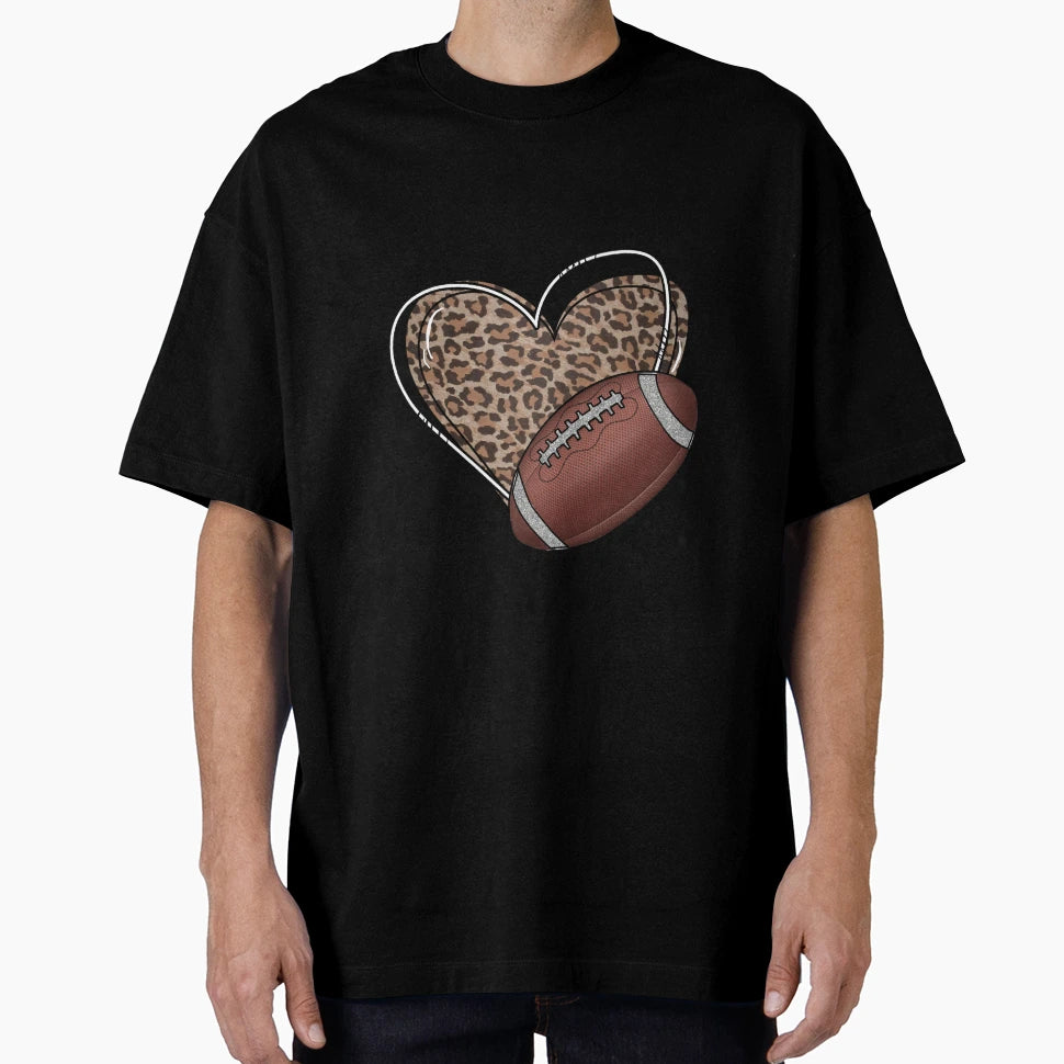 Love Football T-Shirt - Streetwear Style Men Women - T-Shirt, Sweatshirt, Hoodie