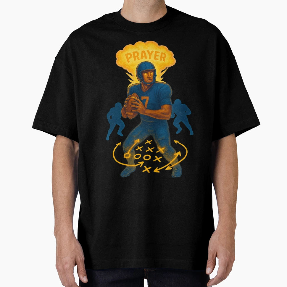 Audibles From Above Prayer Play T-Shirt - Fun Novelty Design Men Women - T-Shirt, Sweatshirt, Hoodie