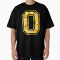 Team Sports Uniform Number 0 Yellow T-Shirt - Fun Novelty Design Unisex - T-Shirt, Sweatshirt, Hoodie