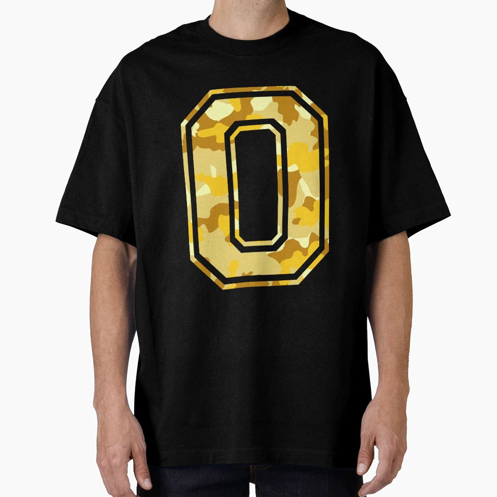 Team Sports Uniform Number 0 Yellow T-Shirt - Fun Novelty Design Unisex - T-Shirt, Sweatshirt, Hoodie