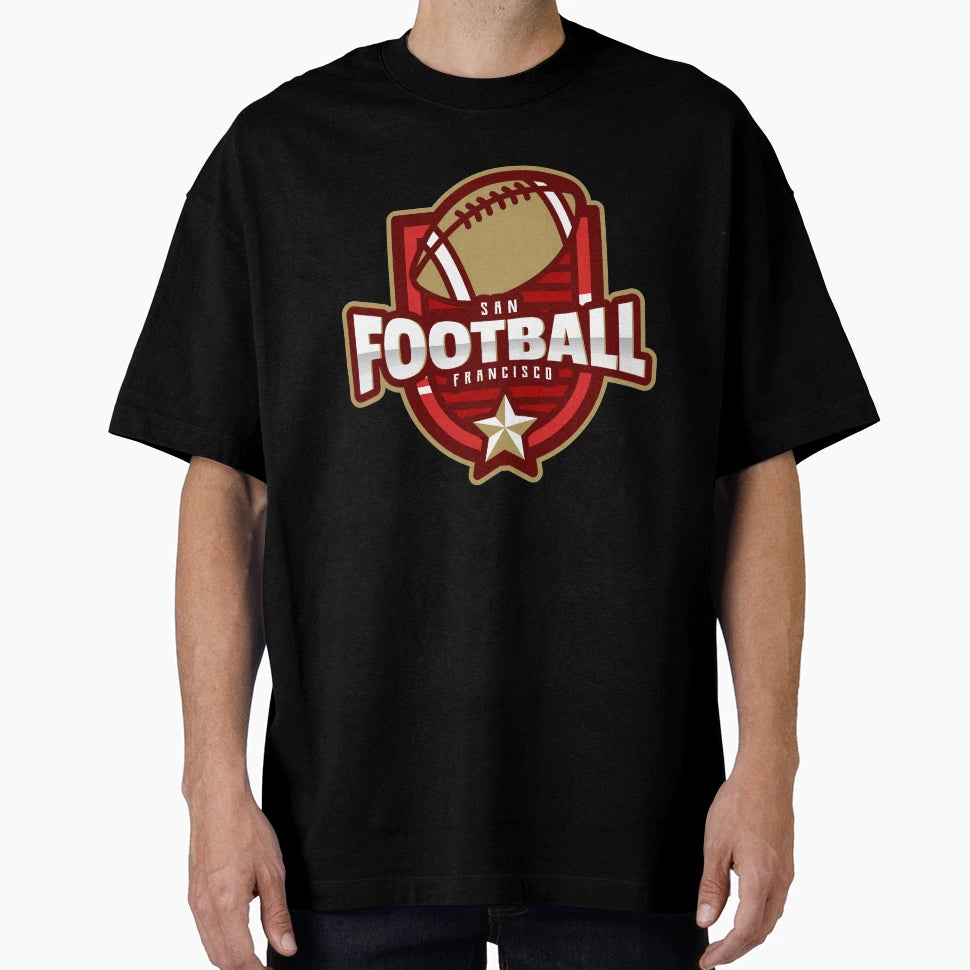 San Francisco Football T-Shirt - Trendy Graphic for Adults - T-Shirt, Sweatshirt, Hoodie