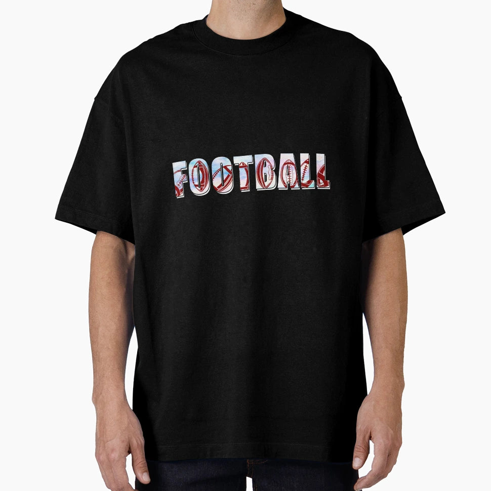 Amercian Football Quarterback Designer T-Shirt - Unique Graphic Unisex - T-Shirt, Sweatshirt, Hoodie