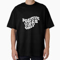 Retro 70s Positive Vibes Only Rainbow Sunburst - Adult & Kids T-Shirts, Sweatshirts & Hoodies apparel design preview 1