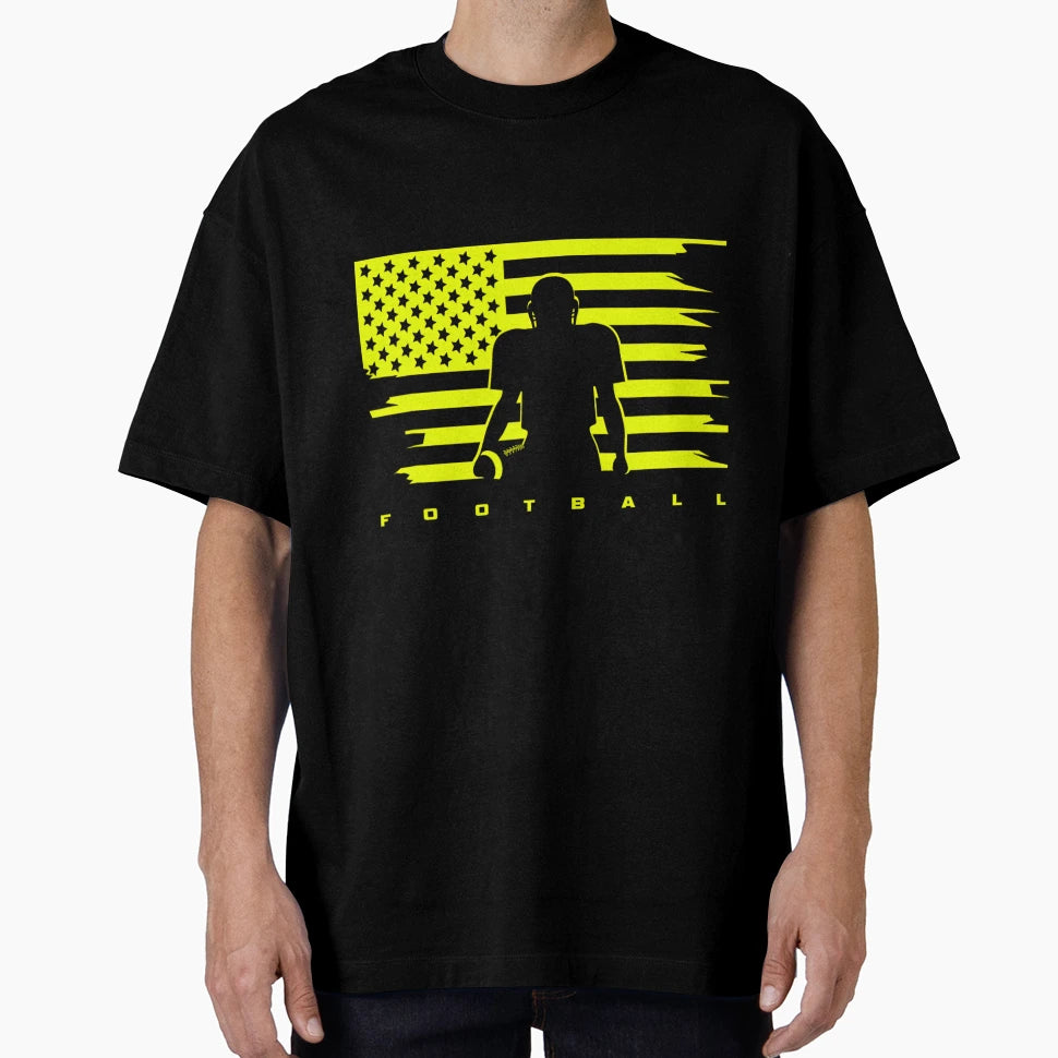American Football Football T-Shirt - Novelty Apparel for Adults - T-Shirt, Sweatshirt, Hoodie