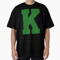 Alphabet Green K Sports Letter K T-Shirt - Fun Novelty Design Unisex - T-Shirt, Sweatshirt, Hoodie