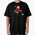 Football Santa Sport Football T-Shirt - Minimalist Print for Adults - T-Shirt, Sweatshirt, Hoodie