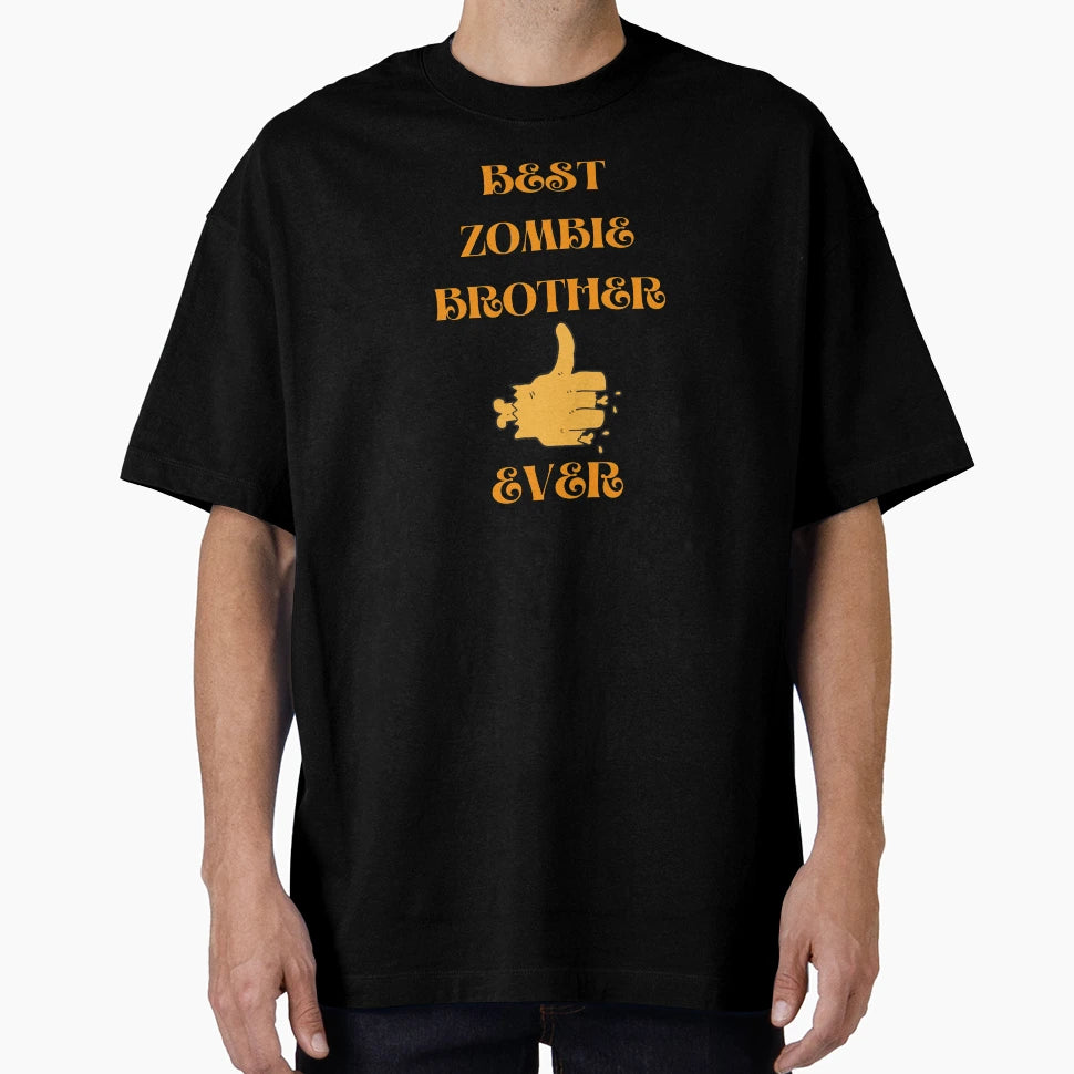 Best Zombie Brother Ever T-Shirt - Custom Art Print Men Women - T-Shirt, Sweatshirt, Hoodie