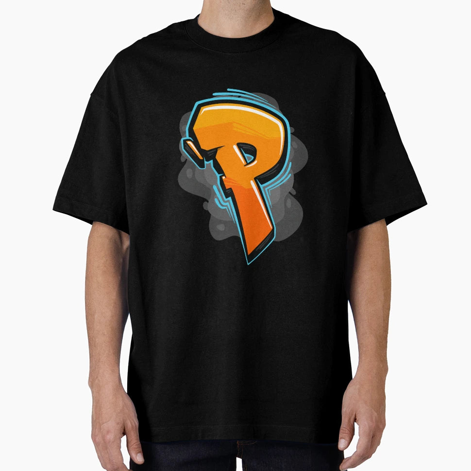 Graffiti Letter P T-Shirt - Novelty Apparel for Adults - T-Shirt, Sweatshirt, Hoodie