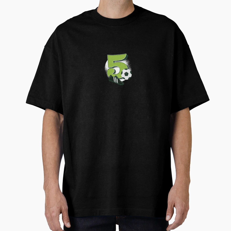Football Soccer 5Th Birthday T-Shirt - Trendy Graphic Unisex - T-Shirt, Sweatshirt, Hoodie