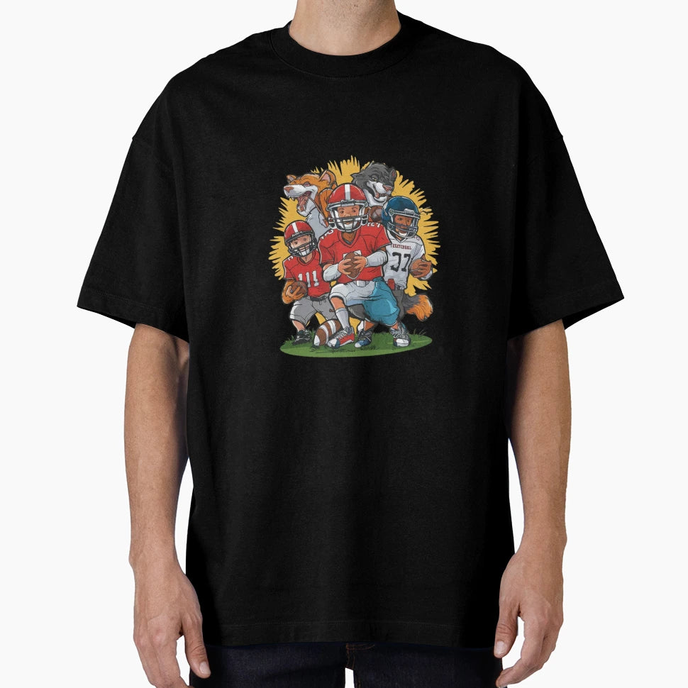 American Football T-Shirt - Custom Art Print Unisex - T-Shirt, Sweatshirt, Hoodie
