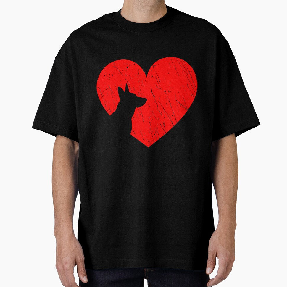 Valentines Day Retro Hearts German by linhchau98 - Adult & Kids T-Shirts, Sweatshirts & Hoodies apparel design preview 1