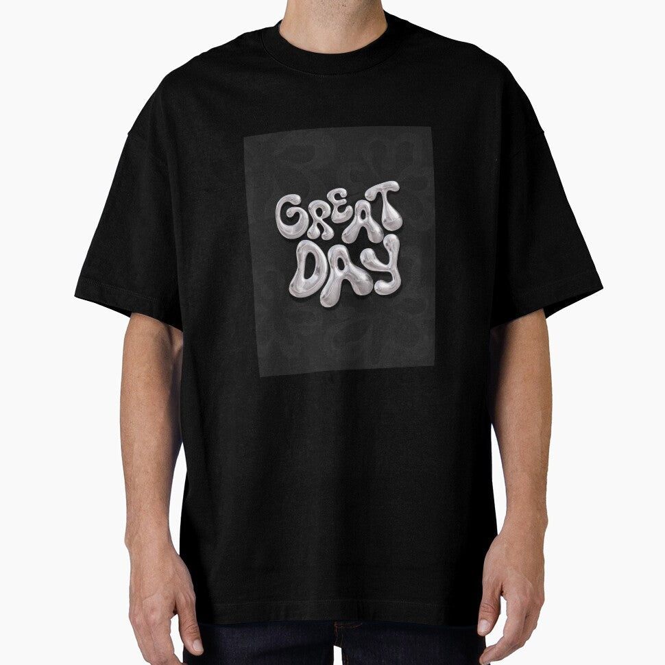 Silver Bubble "Great Day" Design by NikkaiArts - Adult & Kids T-Shirts, Sweatshirts & Hoodies apparel design preview 1