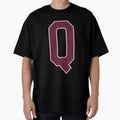 Letter Q Bold Collegiate Font T-Shirt - Streetwear Style for Adults - T-Shirt, Sweatshirt, Hoodie