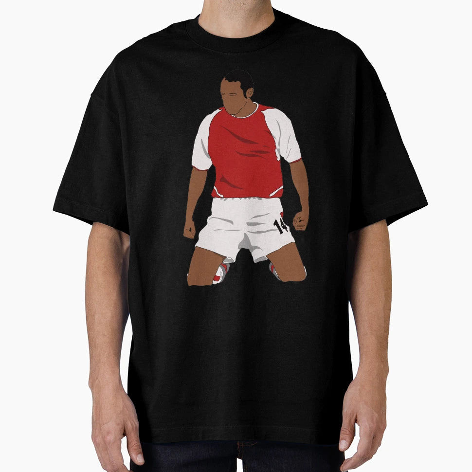 Thierry Henry T-Shirt - Custom Art Print Men Women - T-Shirt, Sweatshirt, Hoodie