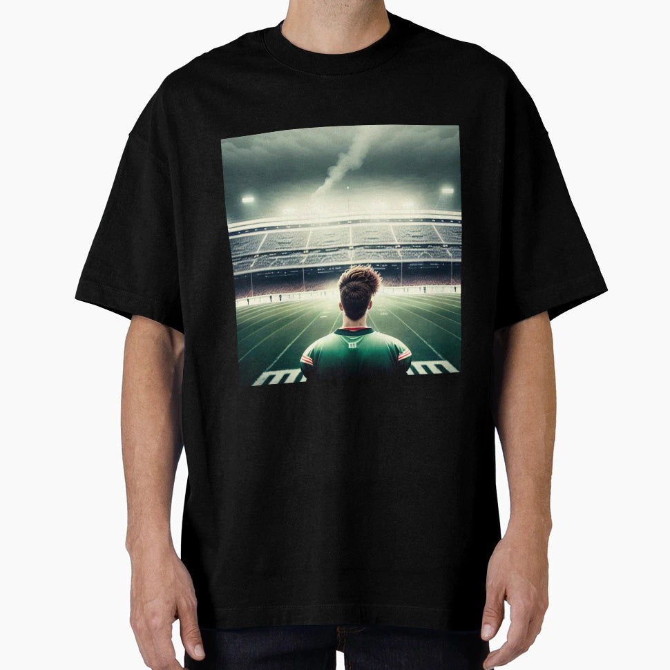 Gridiron Prodigy College Football T-Shirt - Custom Art Print for Adults - T-Shirt, Sweatshirt, Hoodie