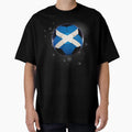 Scotland Football T-Shirt - Minimalist Print Unisex - T-Shirt, Sweatshirt, Hoodie