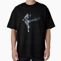 Soccer Player Volley Shot T-Shirt - Minimalist Print Men Women - T-Shirt, Sweatshirt, Hoodie