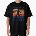 Football Krazy Female Soccer Player T-Shirt - Custom Art Print Unisex - T-Shirt, Sweatshirt, Hoodie