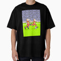 Football Two Players Run Carrying T-Shirt - Novelty Apparel for Adults - T-Shirt, Sweatshirt, Hoodie