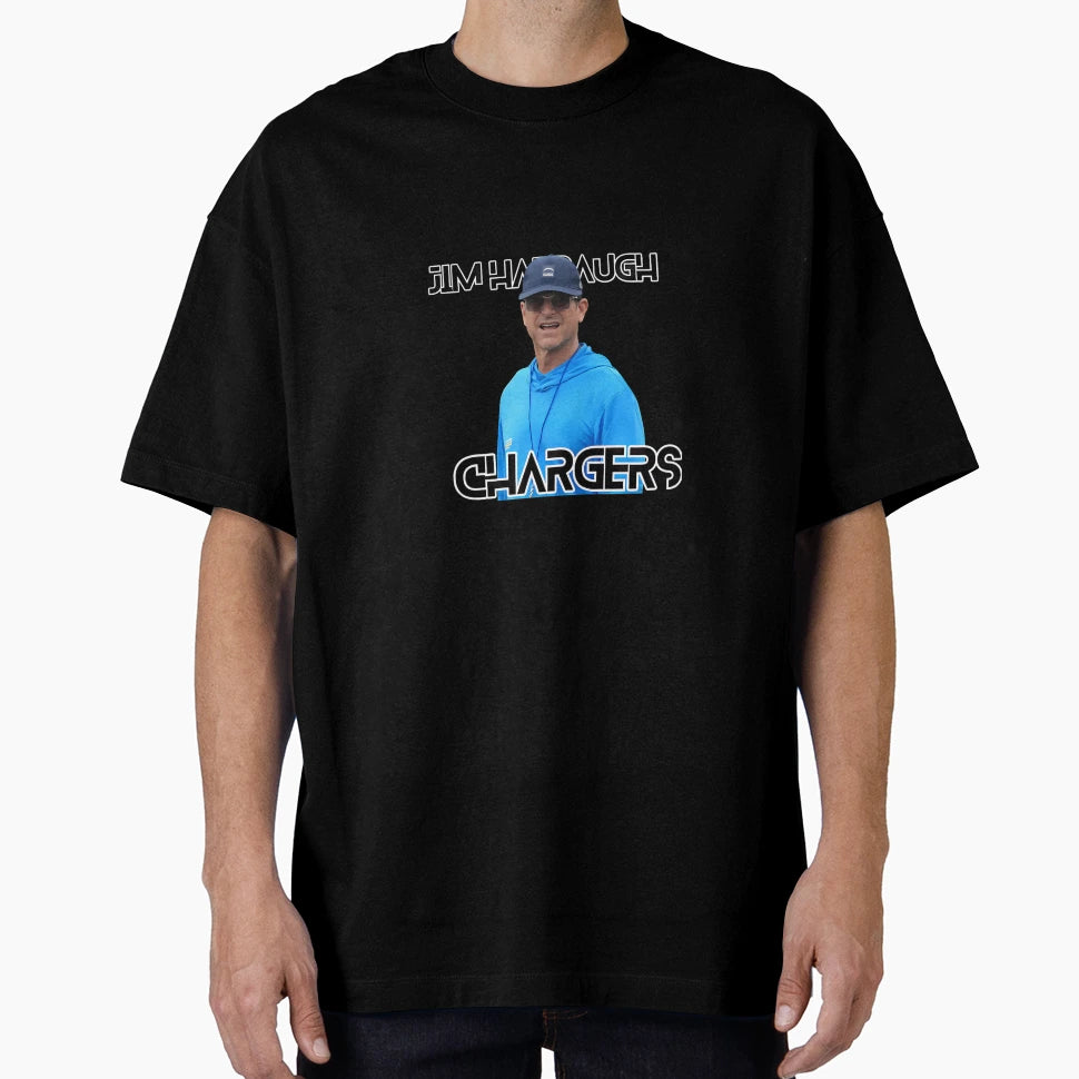 Jim Harbaugh Chargers Tariik 321 T-Shirt - Graphic Print for Adults - T-Shirt, Sweatshirt, Hoodie